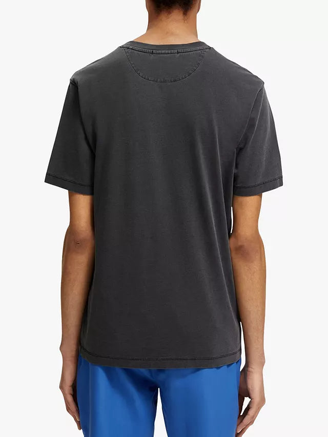 Scotch & Soda Garment Dye Tee Black