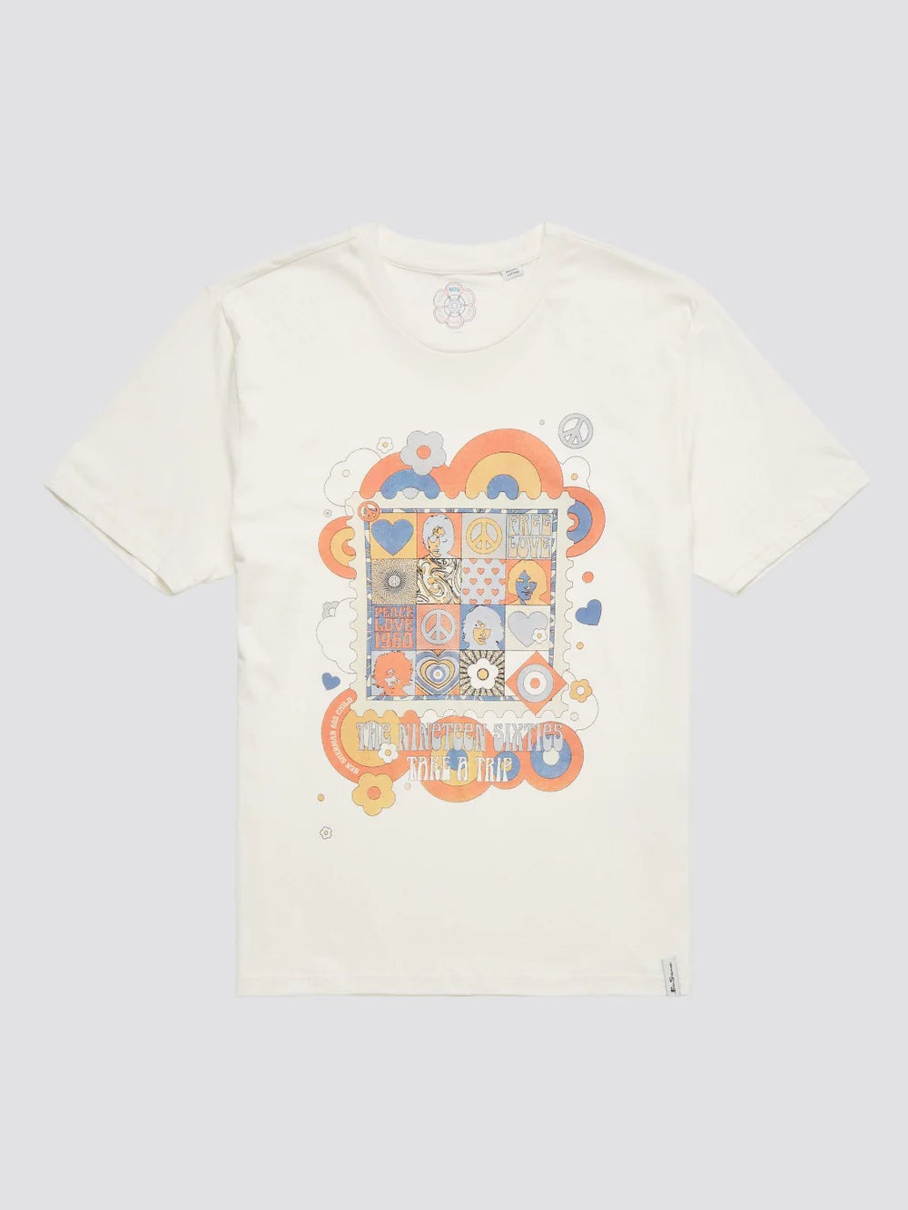 Ben Sherman 1960's Tee Ivory