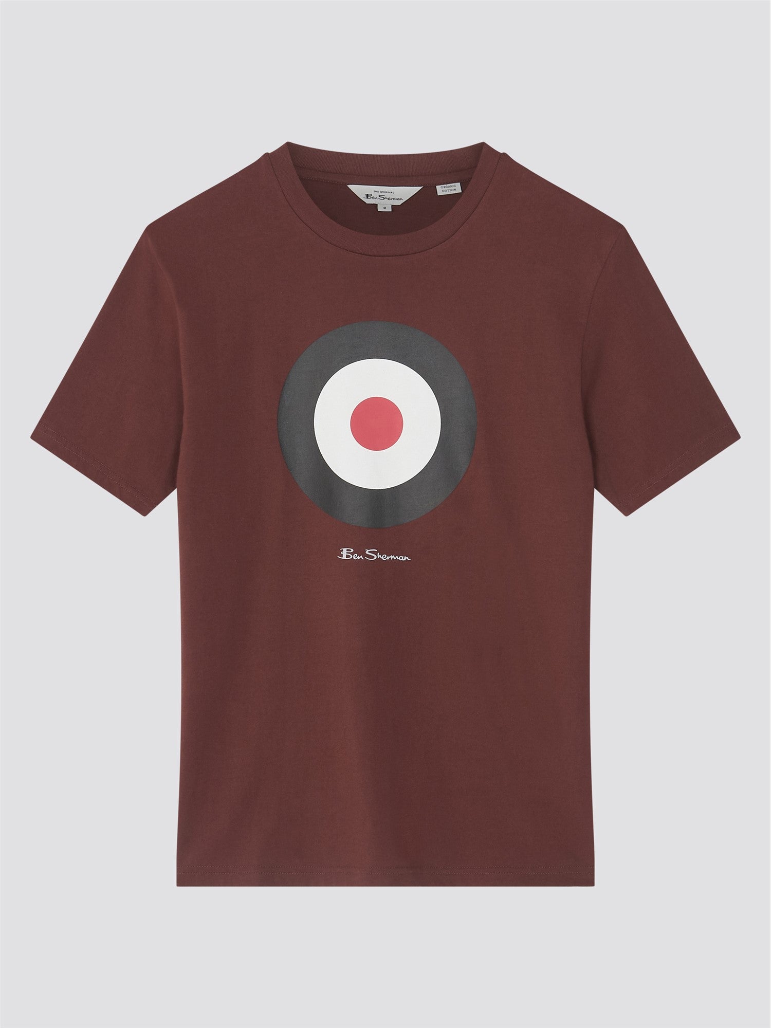 Ben Sherman Signature Target Tee Wine