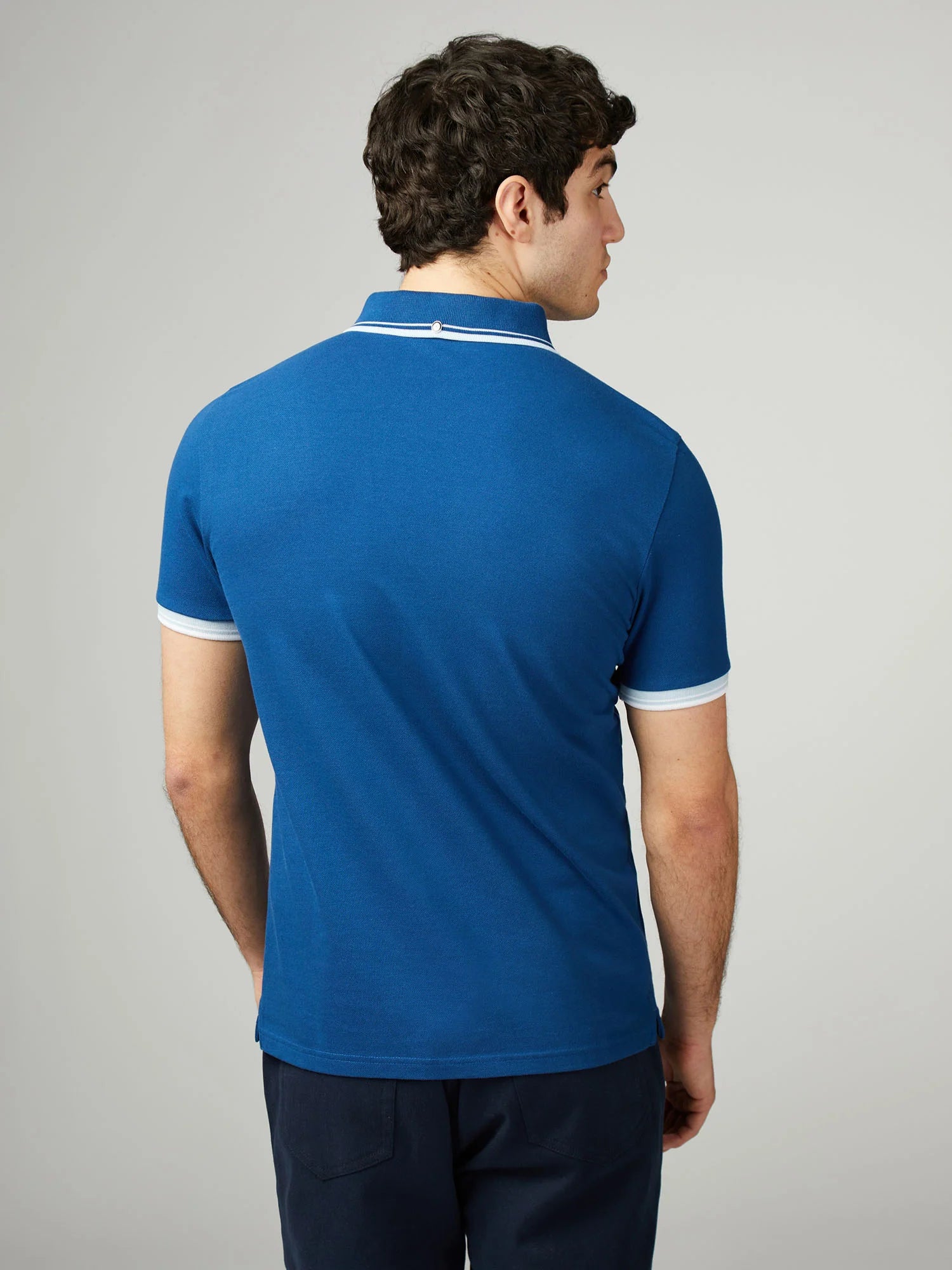 Ben Sherman Signature Pique Polo Royal Blue