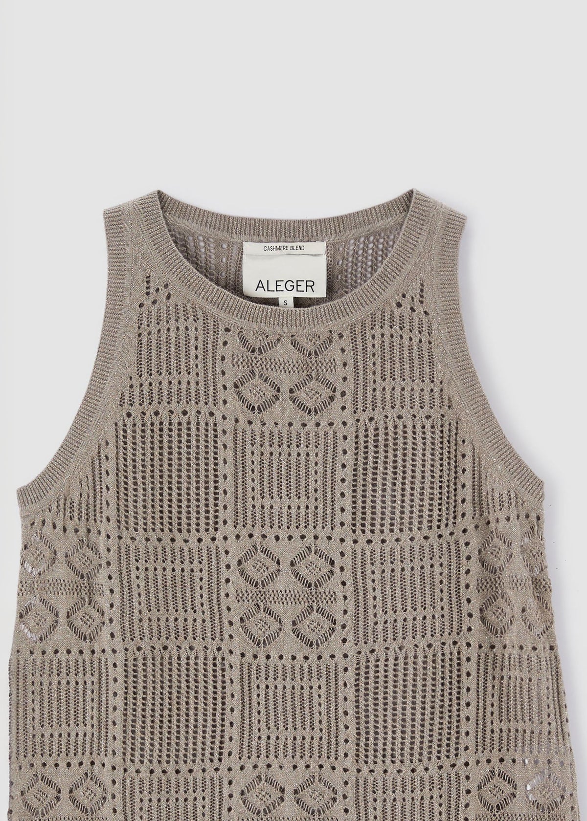 Aleger Guipure Tank Flax Star