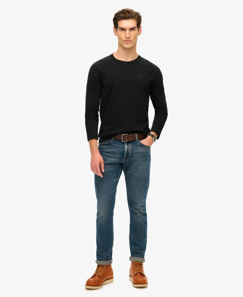 Superdry Essential Logo LS Top Black