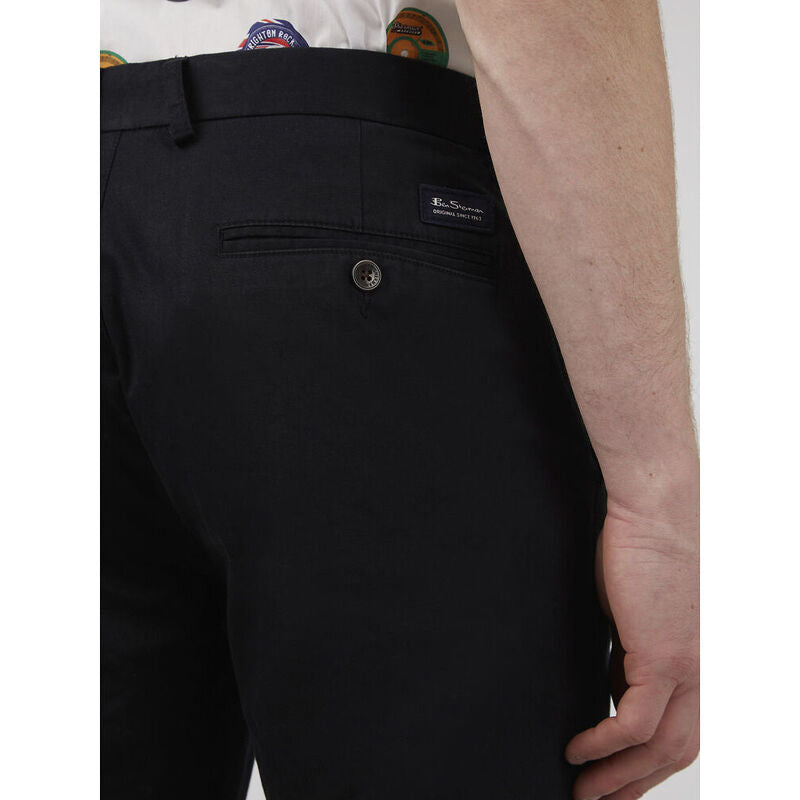 Ben Sherman Slim Stretch Chino Black