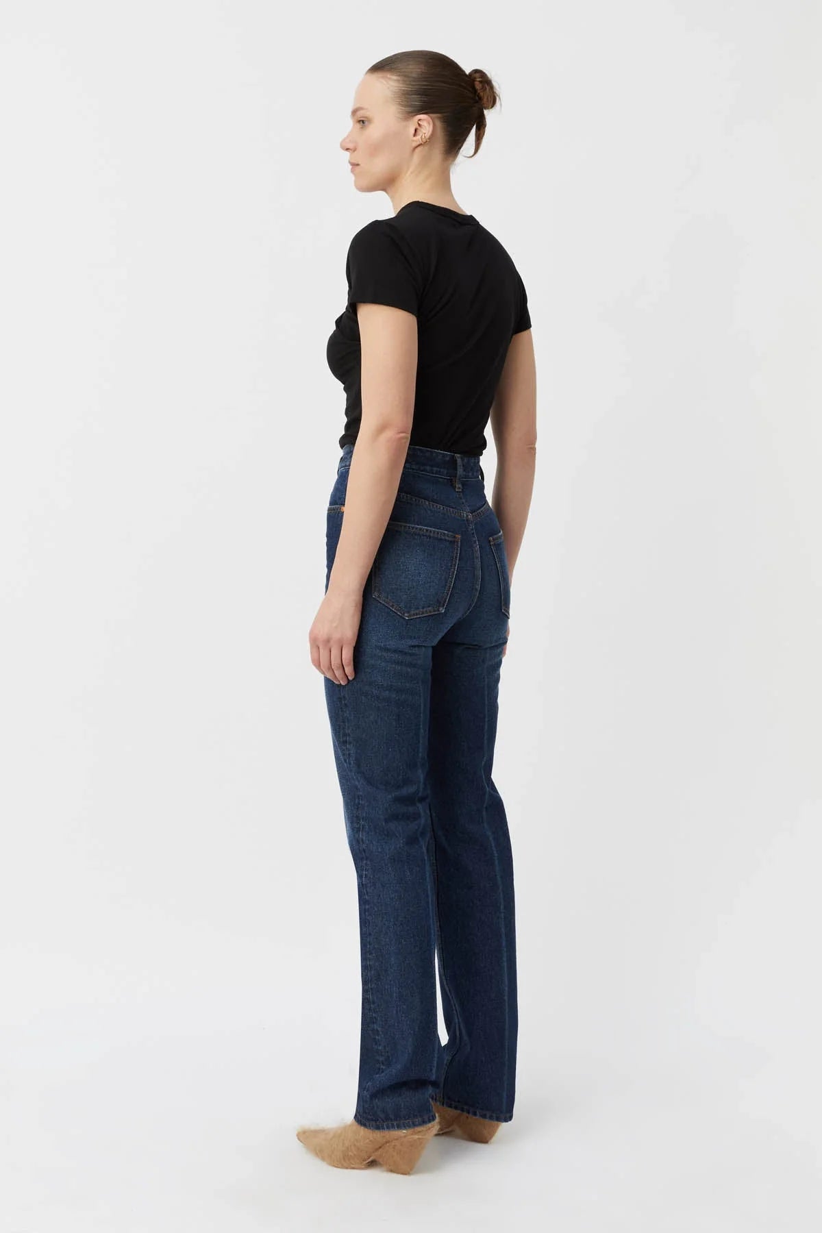 C&M Zella Twist Tee Black
