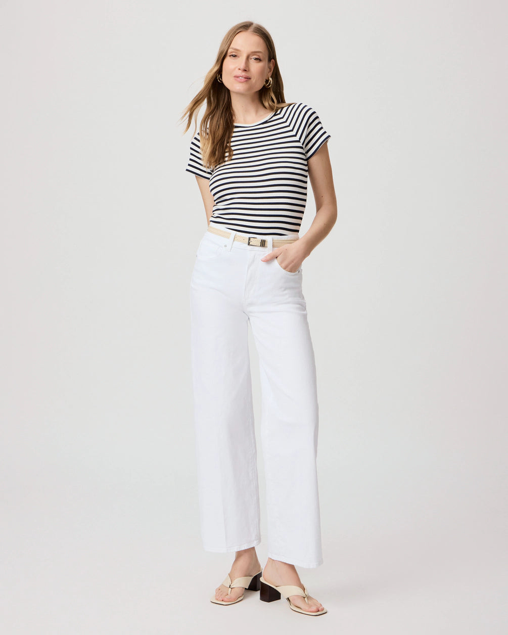 Paige Denim Sasha Jeans Crisp White