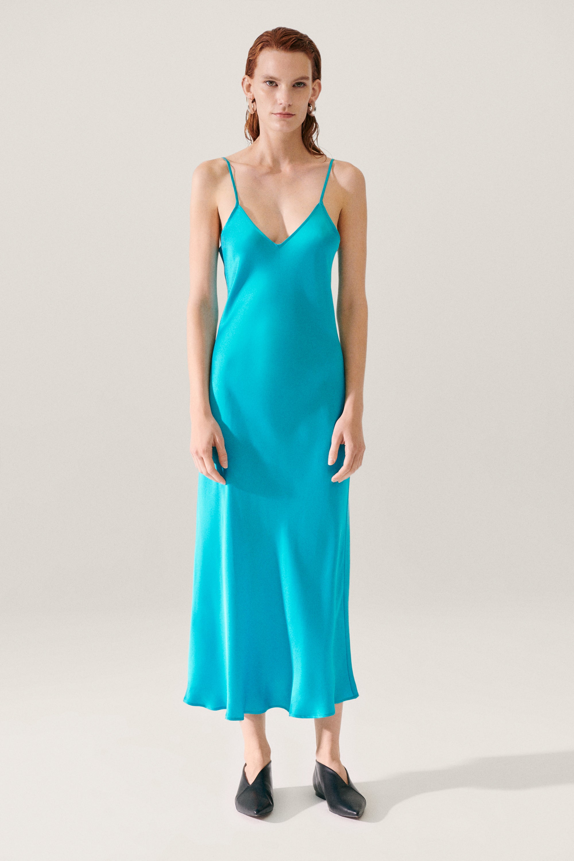 Silk Laundry 90's Slip Dress Oxygen
