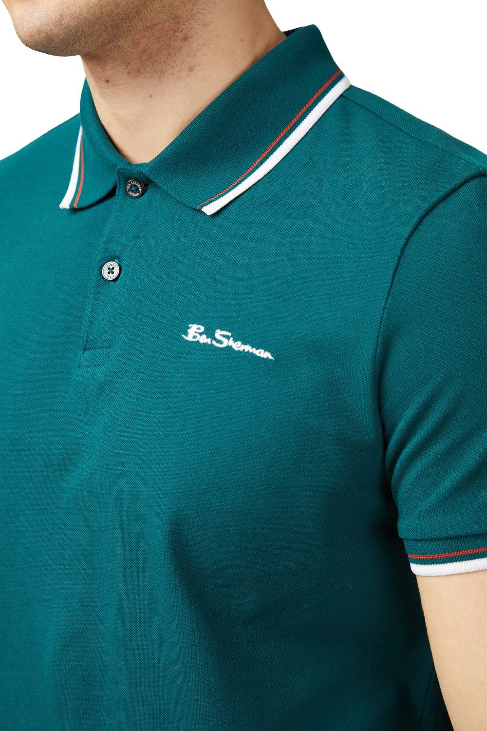 Ben Sherman Signature Pique Polo Jade