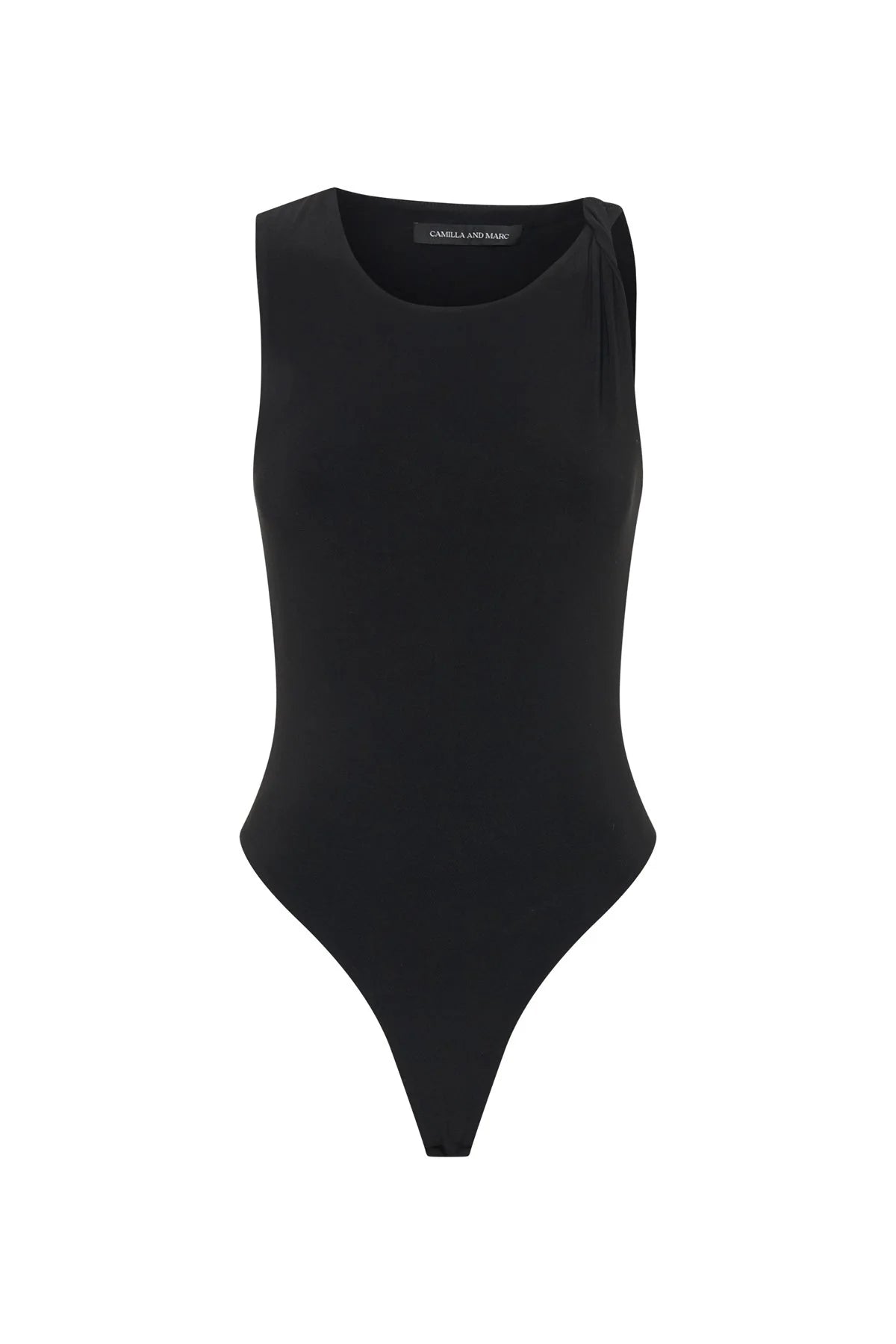 C&M Saint Twist Bodysuit Black