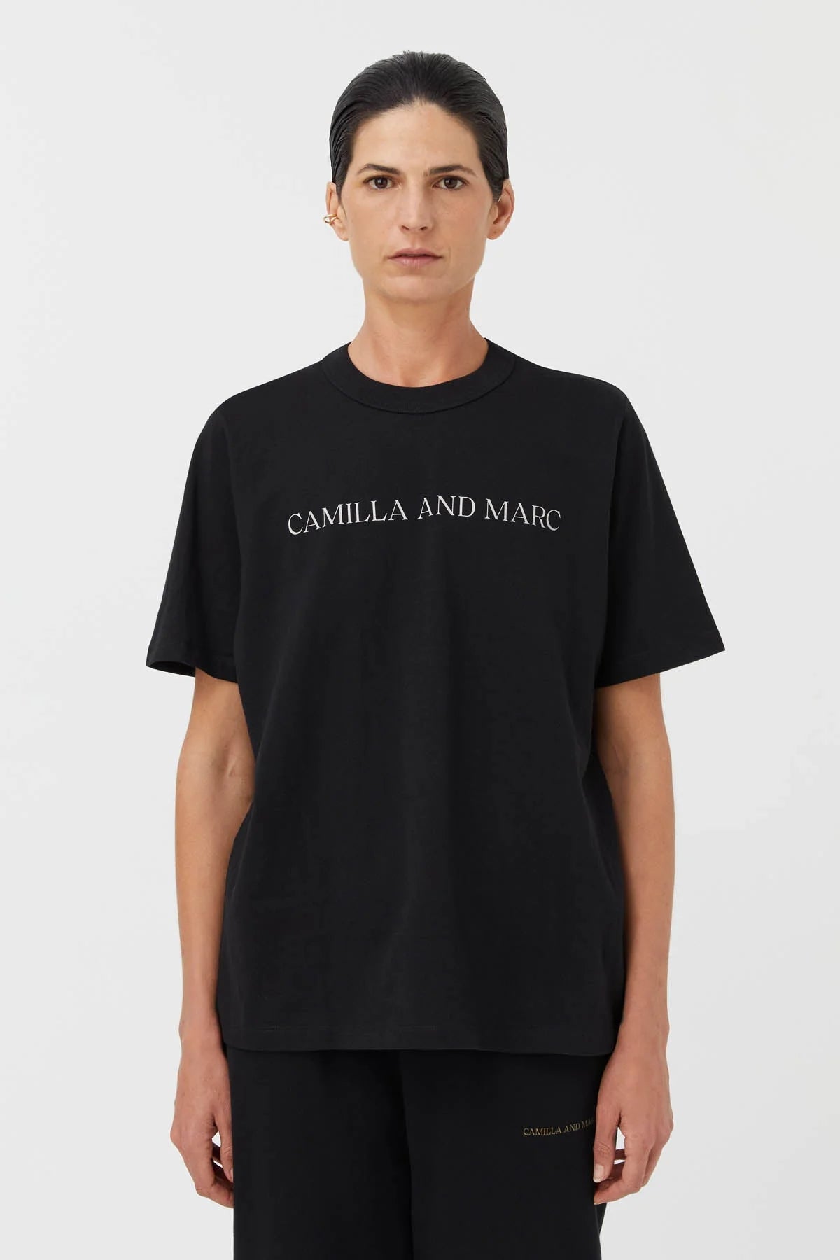 Camilla & Marc Asher Tee Black/Stone
