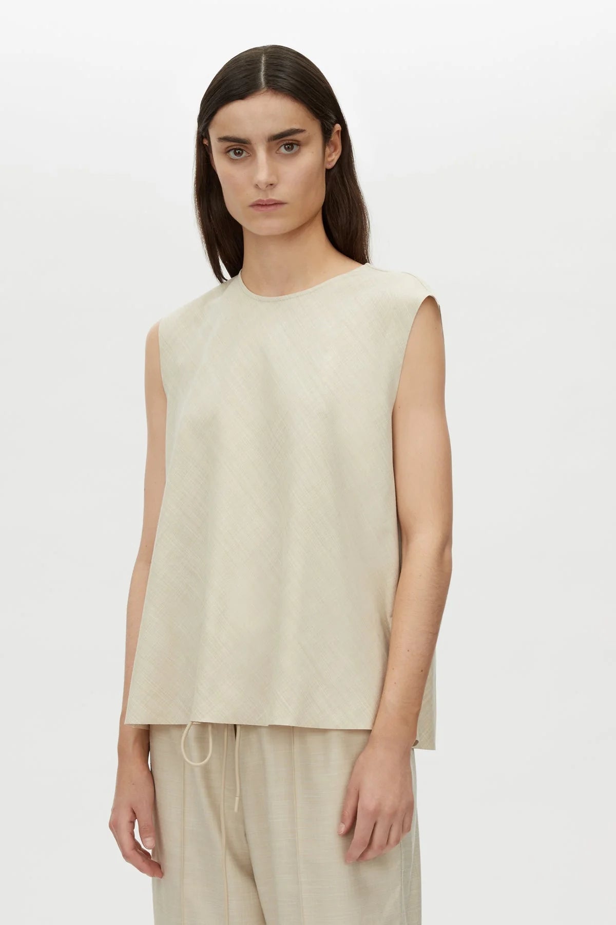 C&M Vector Top Oat Melange