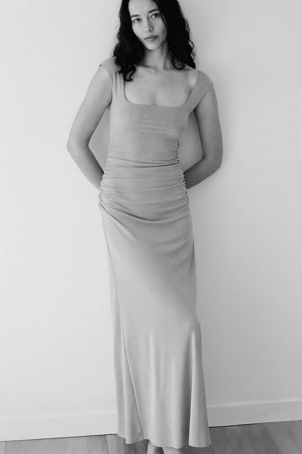 Dominique Healy Naia to the Floor Dress Iris