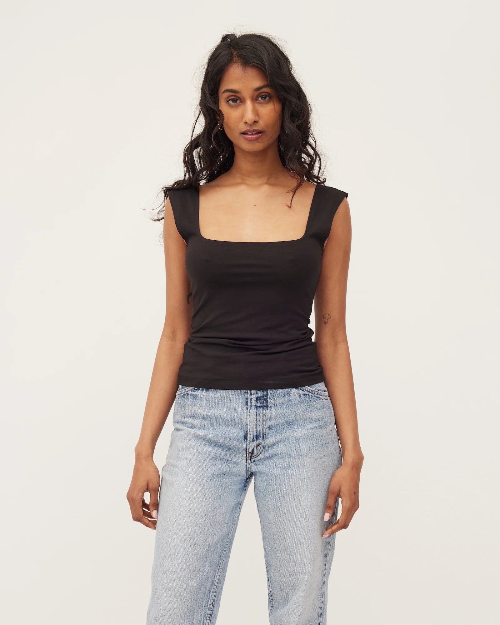Dominique Healy Naia Tank Black