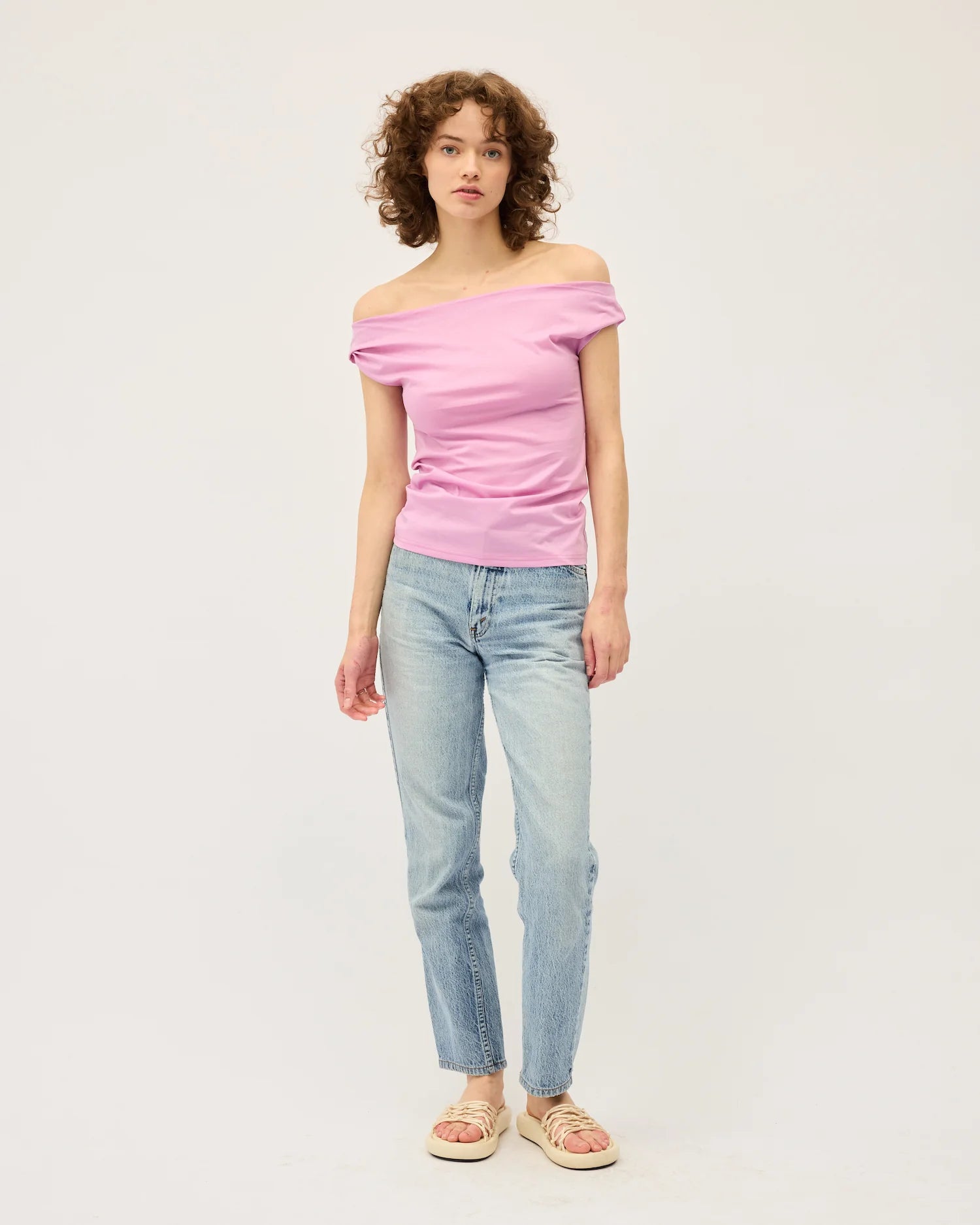 Dominque Healy Vera Tee Sweet Pea Pink