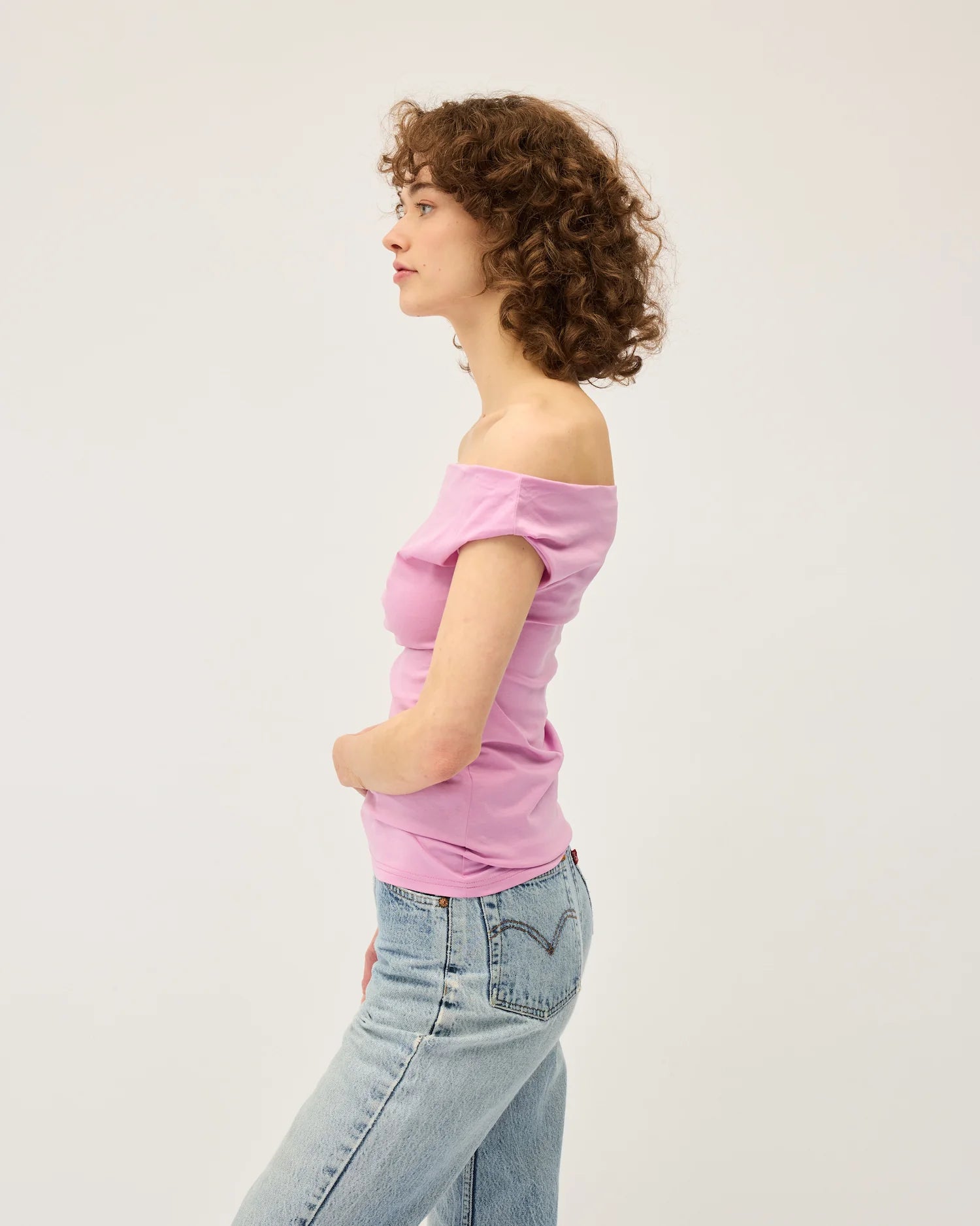 Dominque Healy Vera Tee Sweet Pea Pink