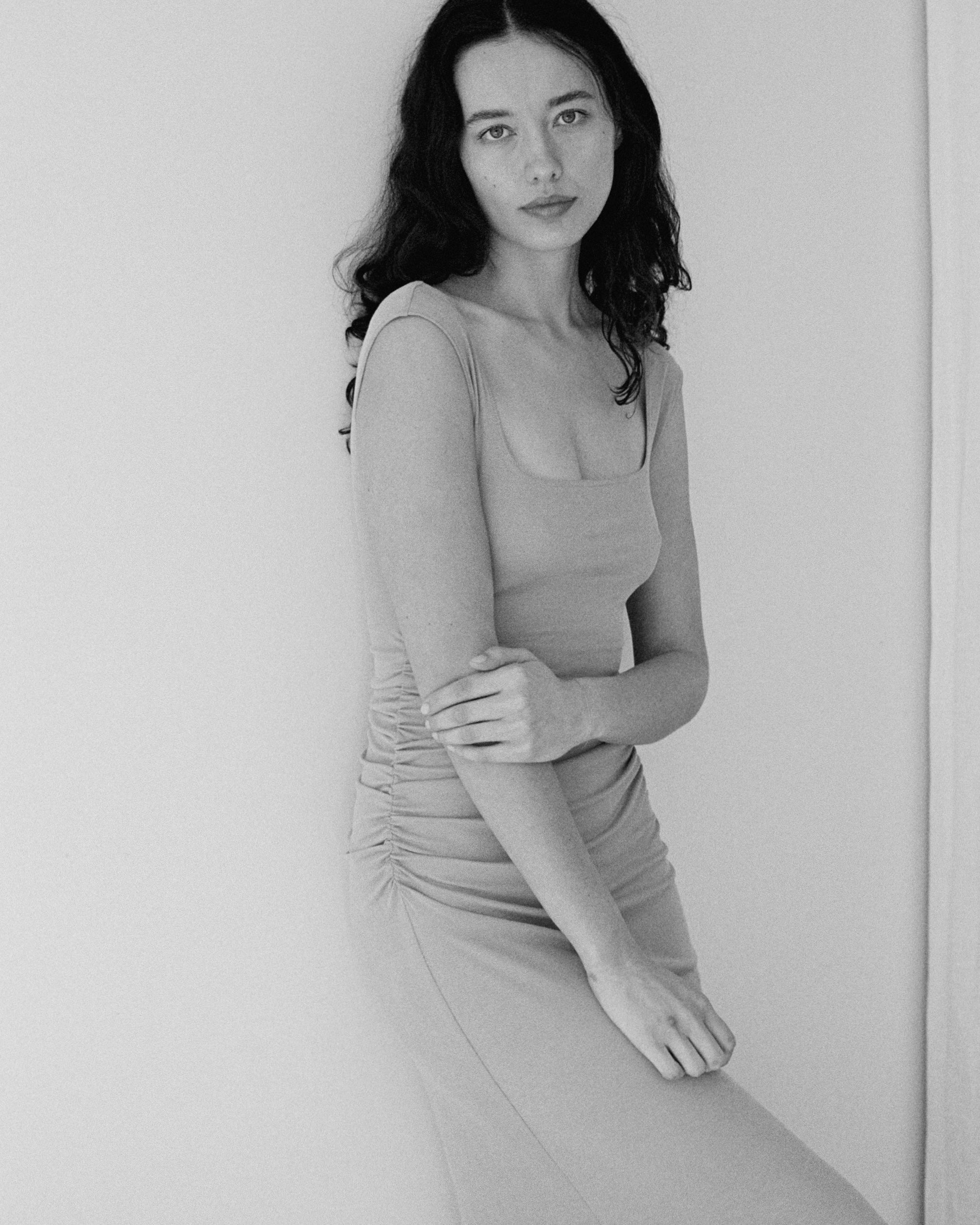 Dominique Healy Naia to the Floor Dress Iris