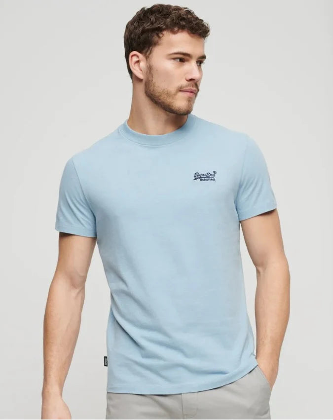 Superdry Essential Logo Tee China Blue