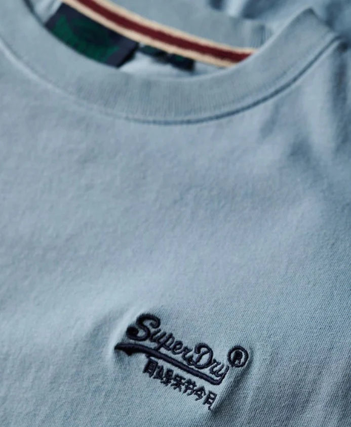 Superdry Essential Logo Tee China Blue