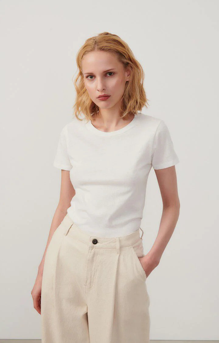 American Vintage Tee Shirt Gamipy White