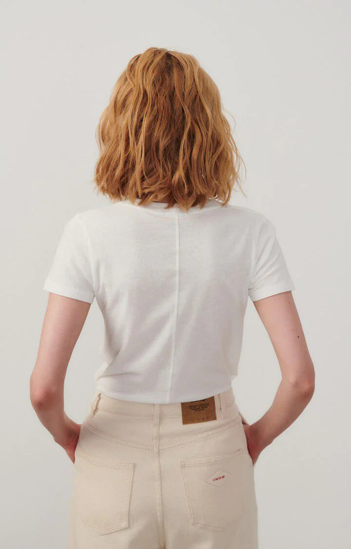 American Vintage Tee Shirt Gamipy White