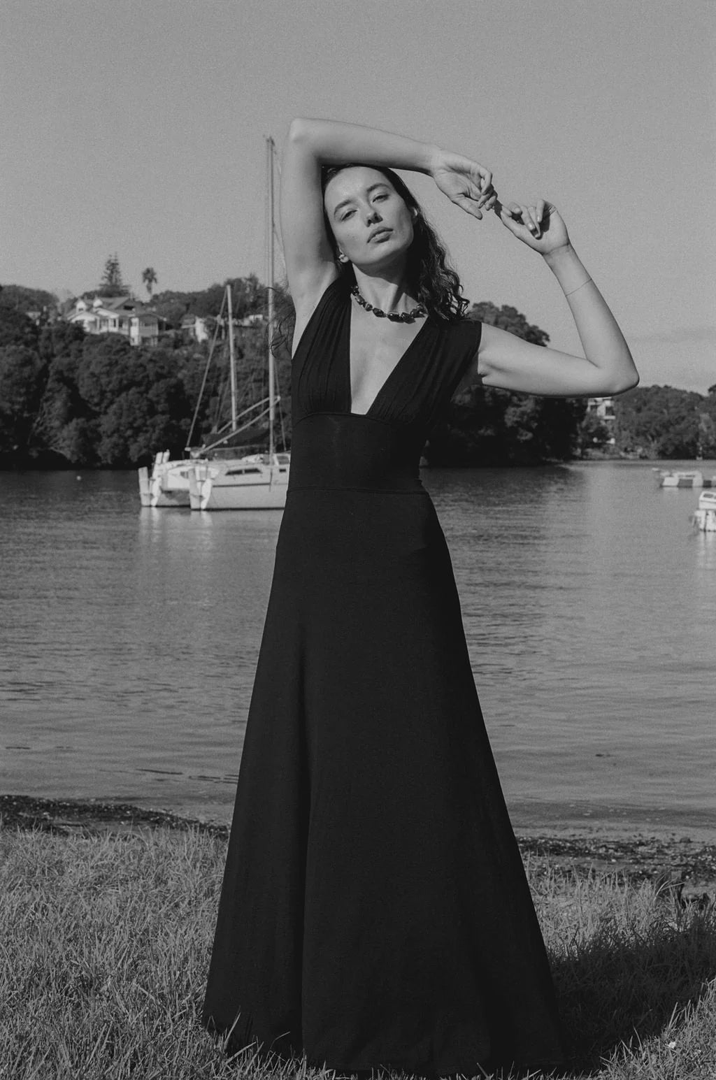 Dominique Healy Marilyn Dress Black