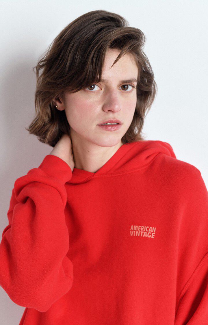 American Vintage Izubird Hoodie Vintage Strawberry