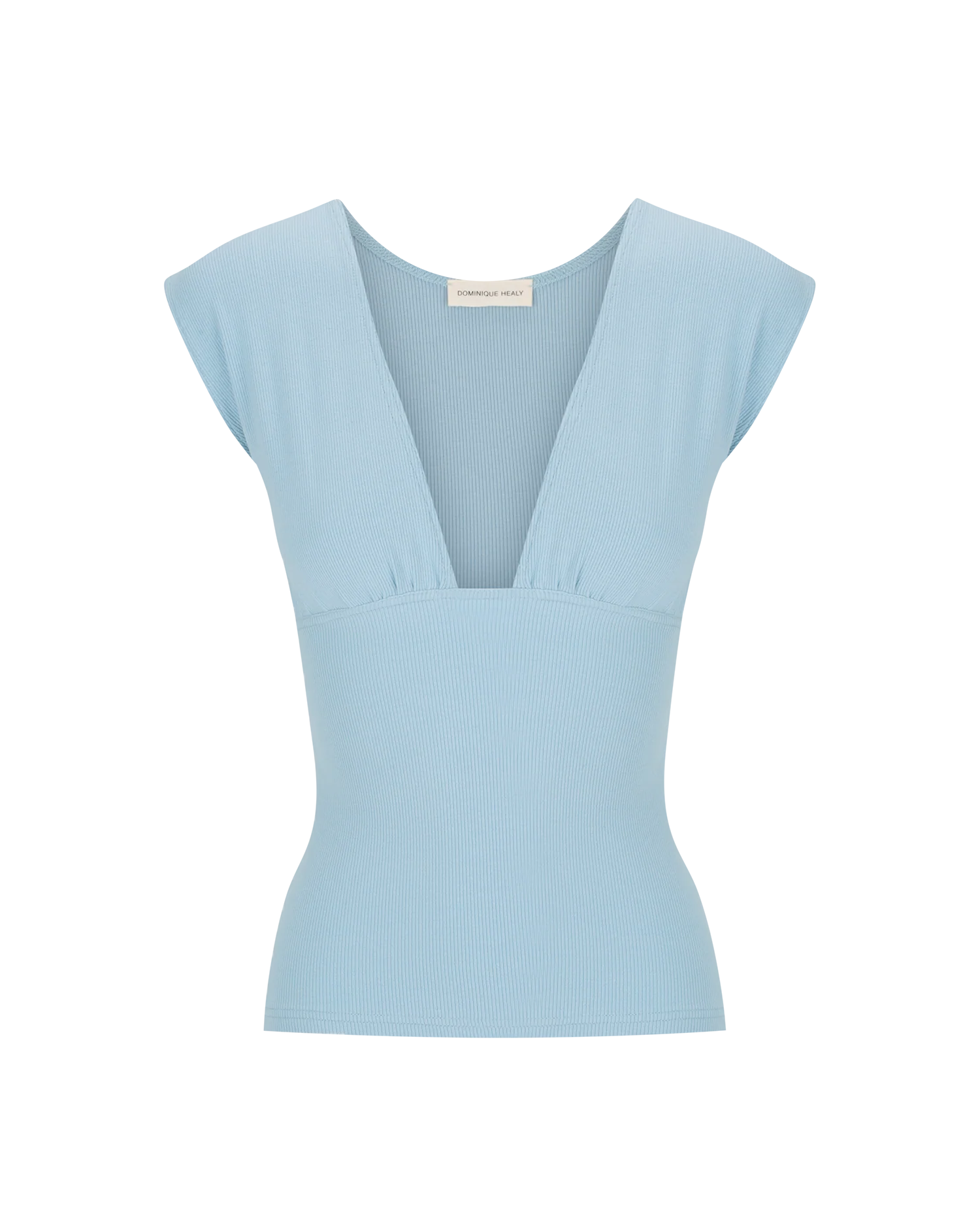 Dominique Healy Munroe Tee Blue