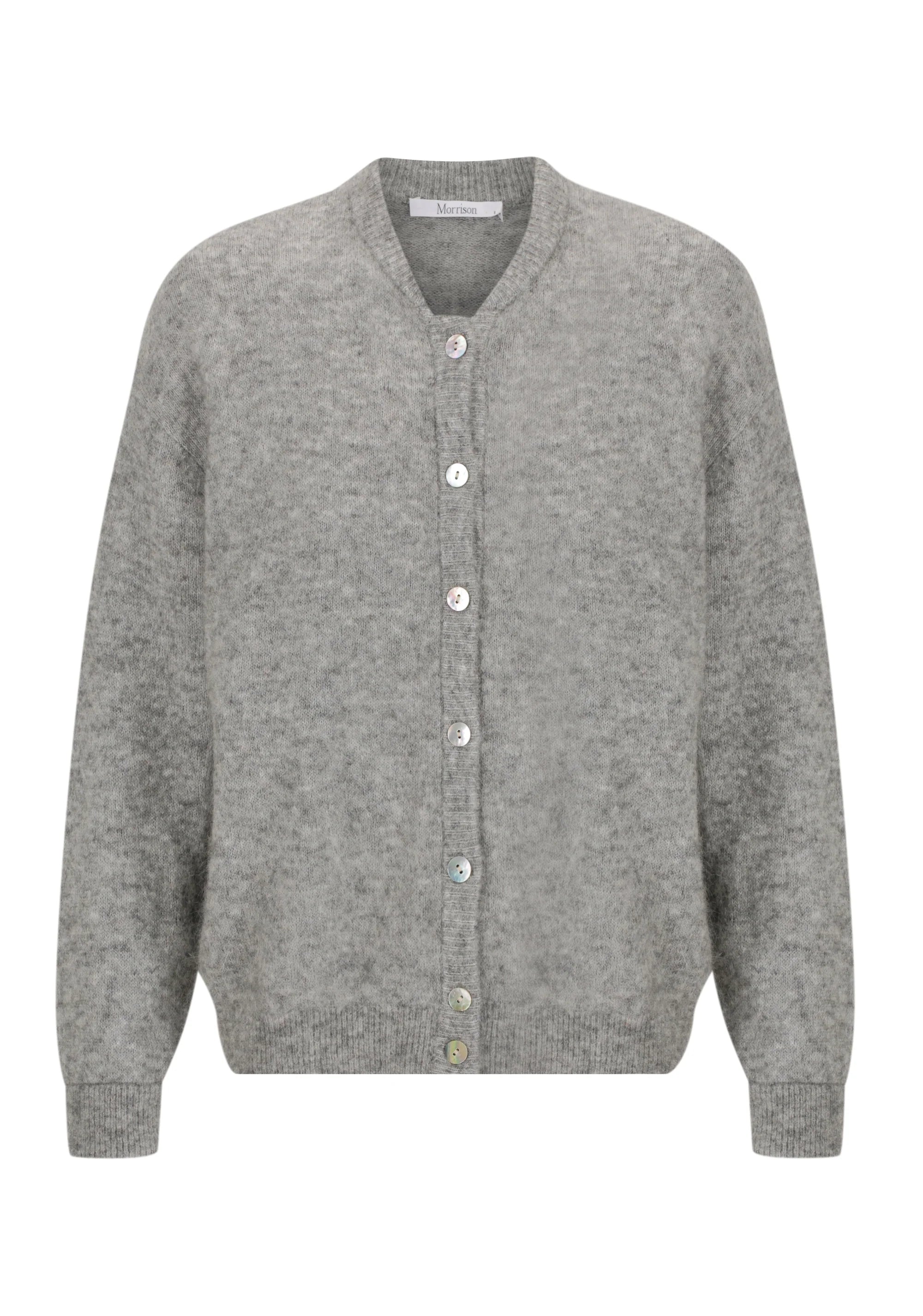 Morrison Vance Knit Cardigan Grey