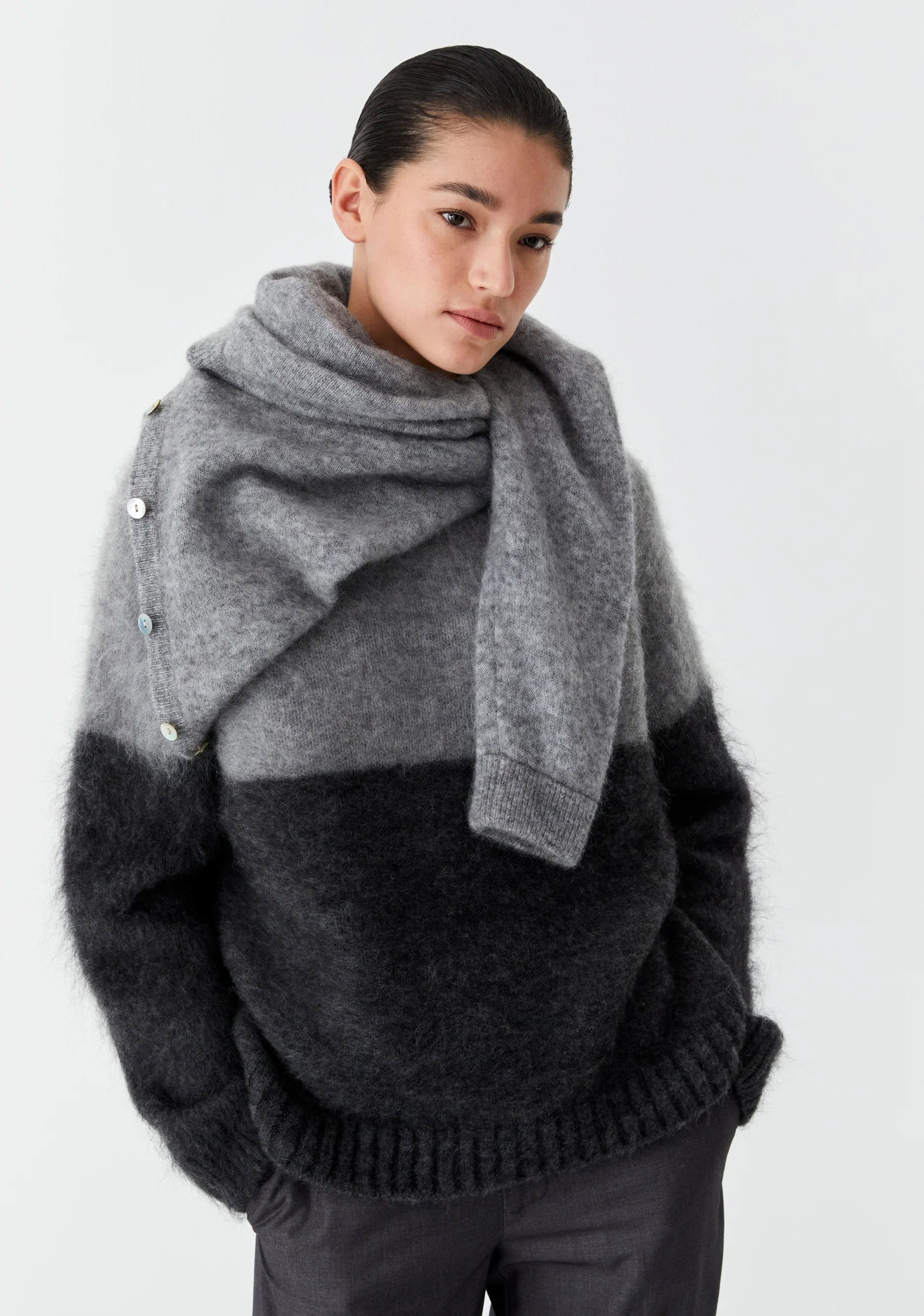 Morrison Vance Knit Pullover Ombre