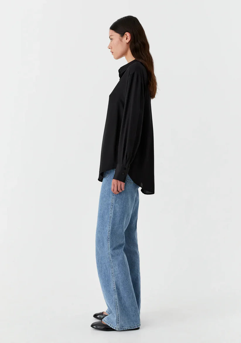 Morrison Hazel Silk Blouse Black