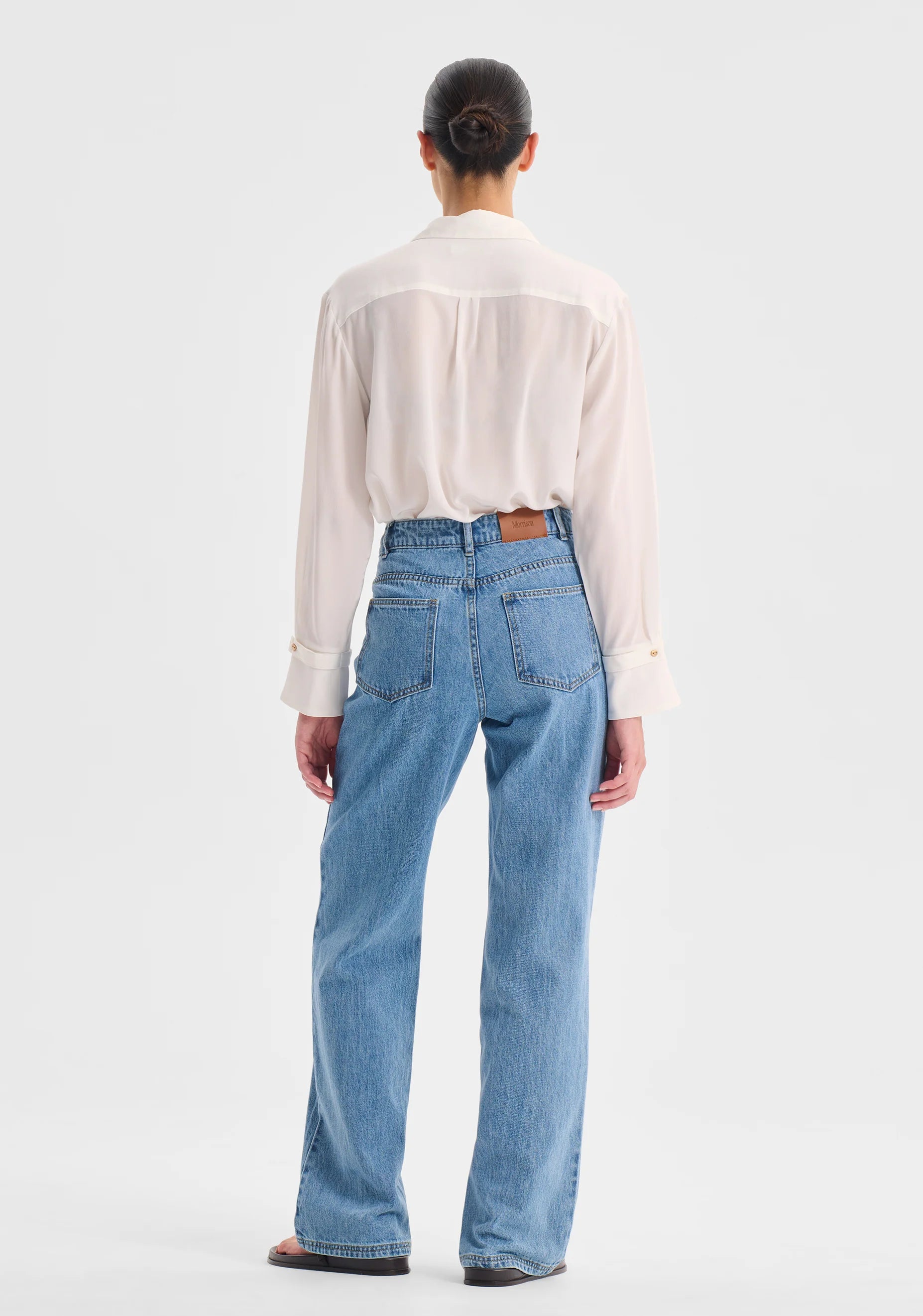 Morrison Chase Silk Shirt Snow