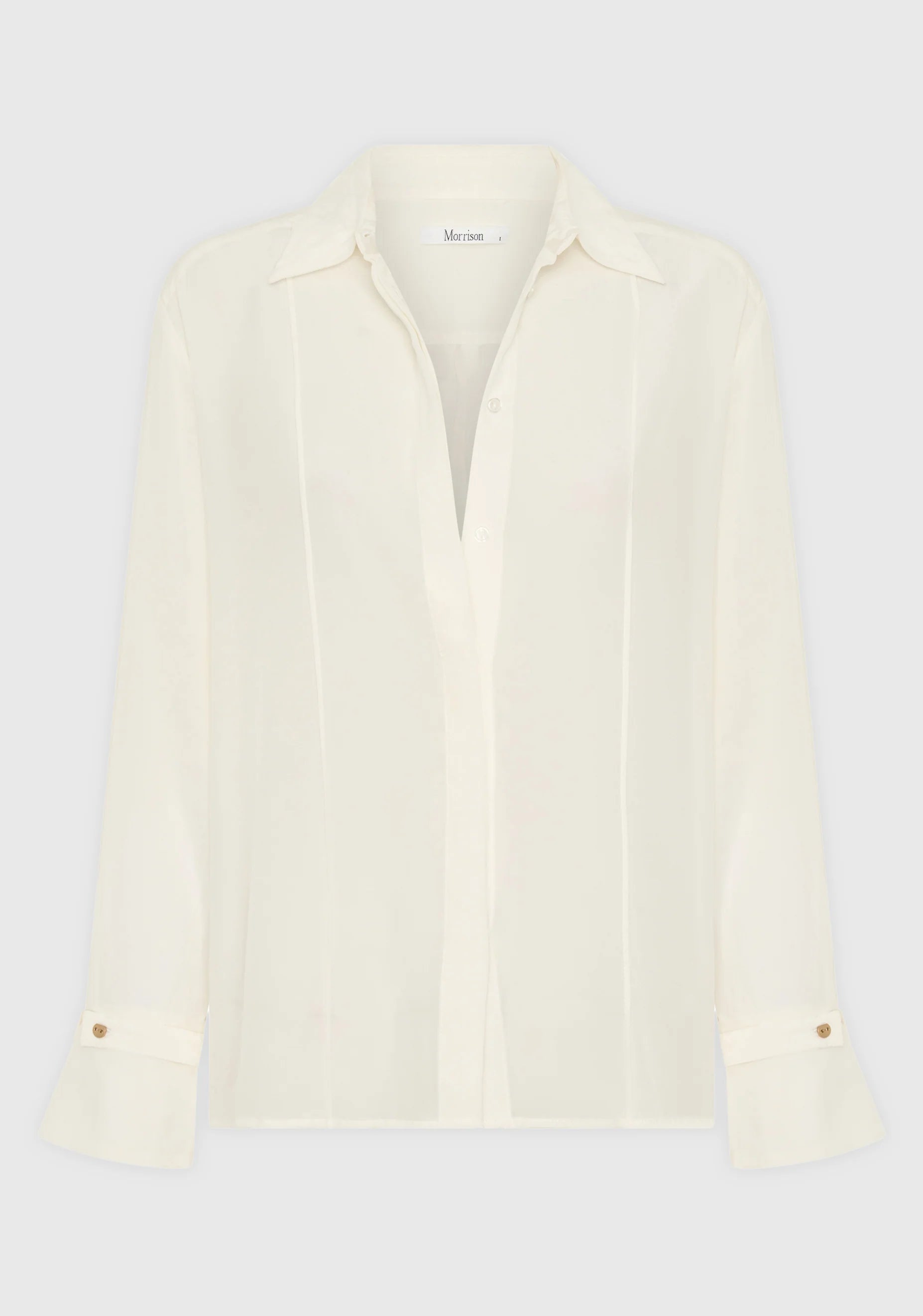 Morrison Chase Silk Shirt Snow