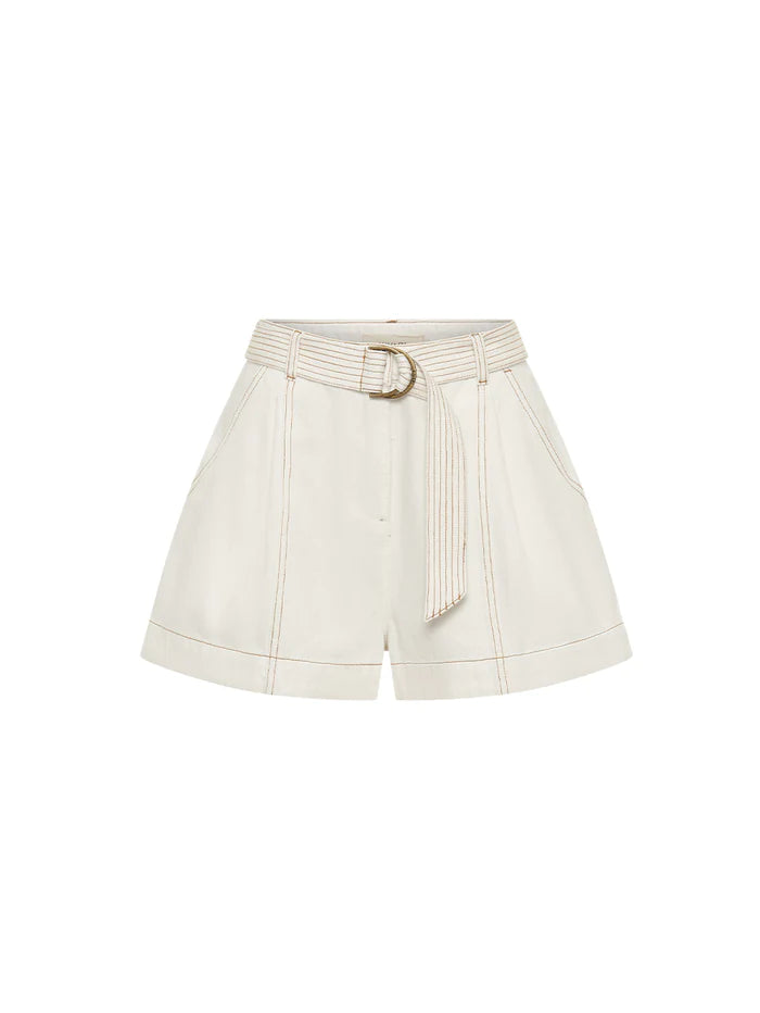 Kivari Pippa Denim Short Cream