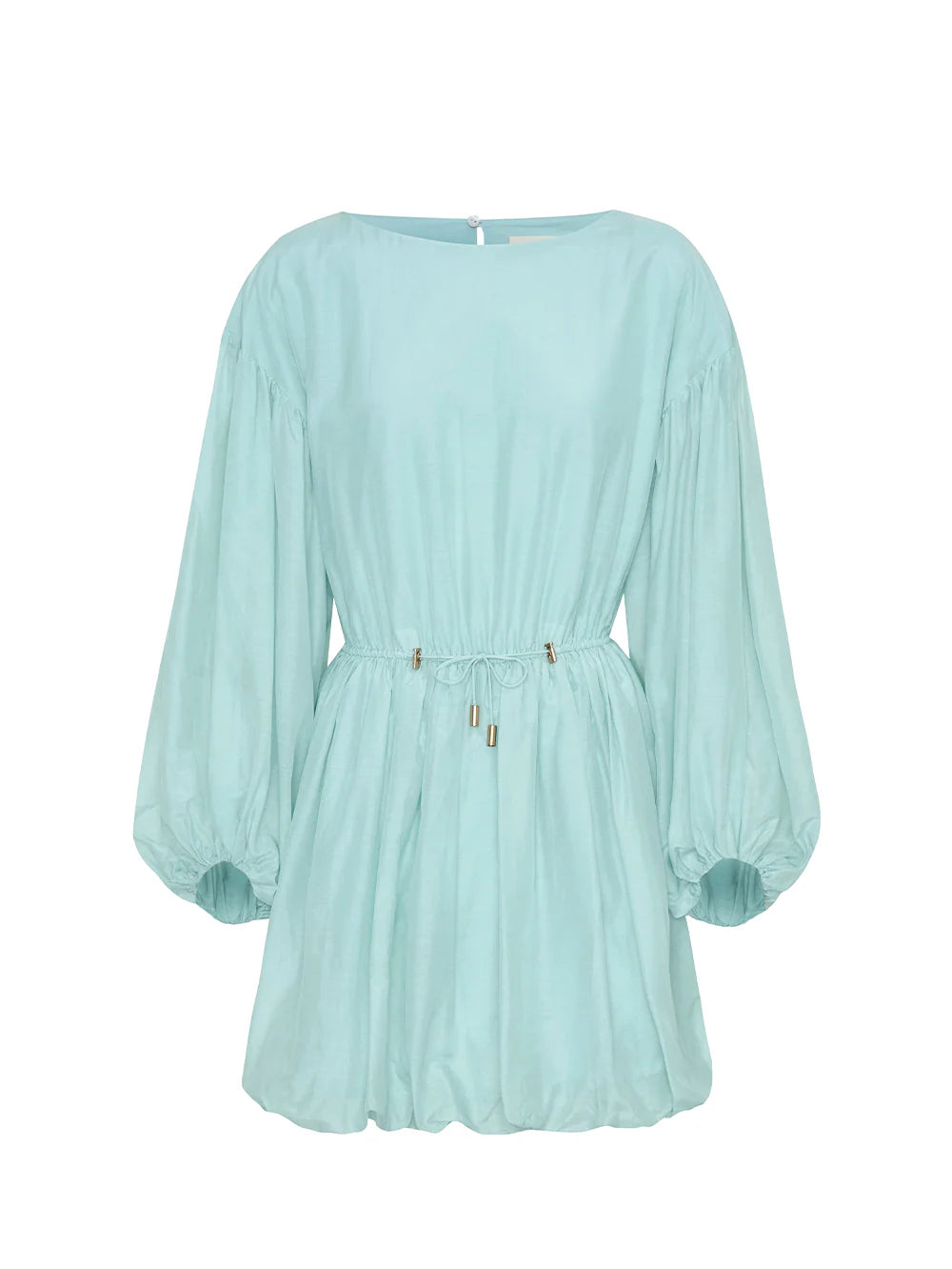 Kivari Riley Bubble Hem Mini Dress Mint