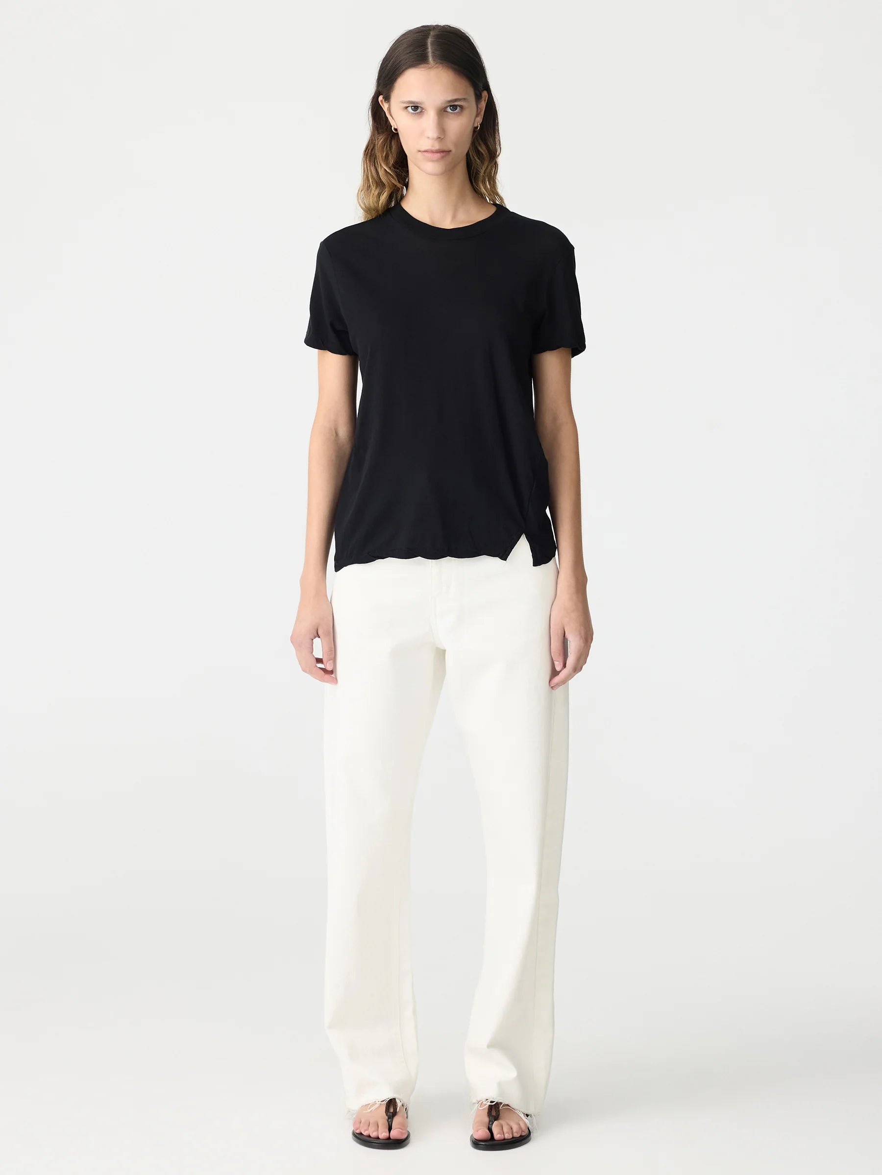 Bassike Classic Tshirt Black