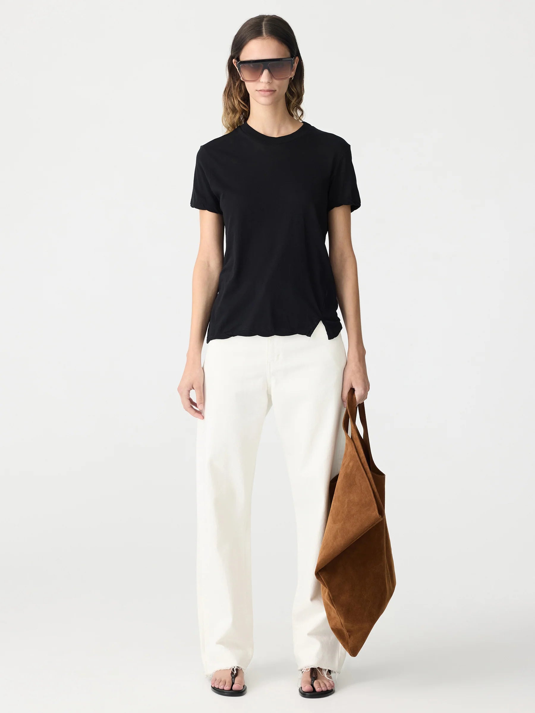 Bassike Classic Tshirt Black