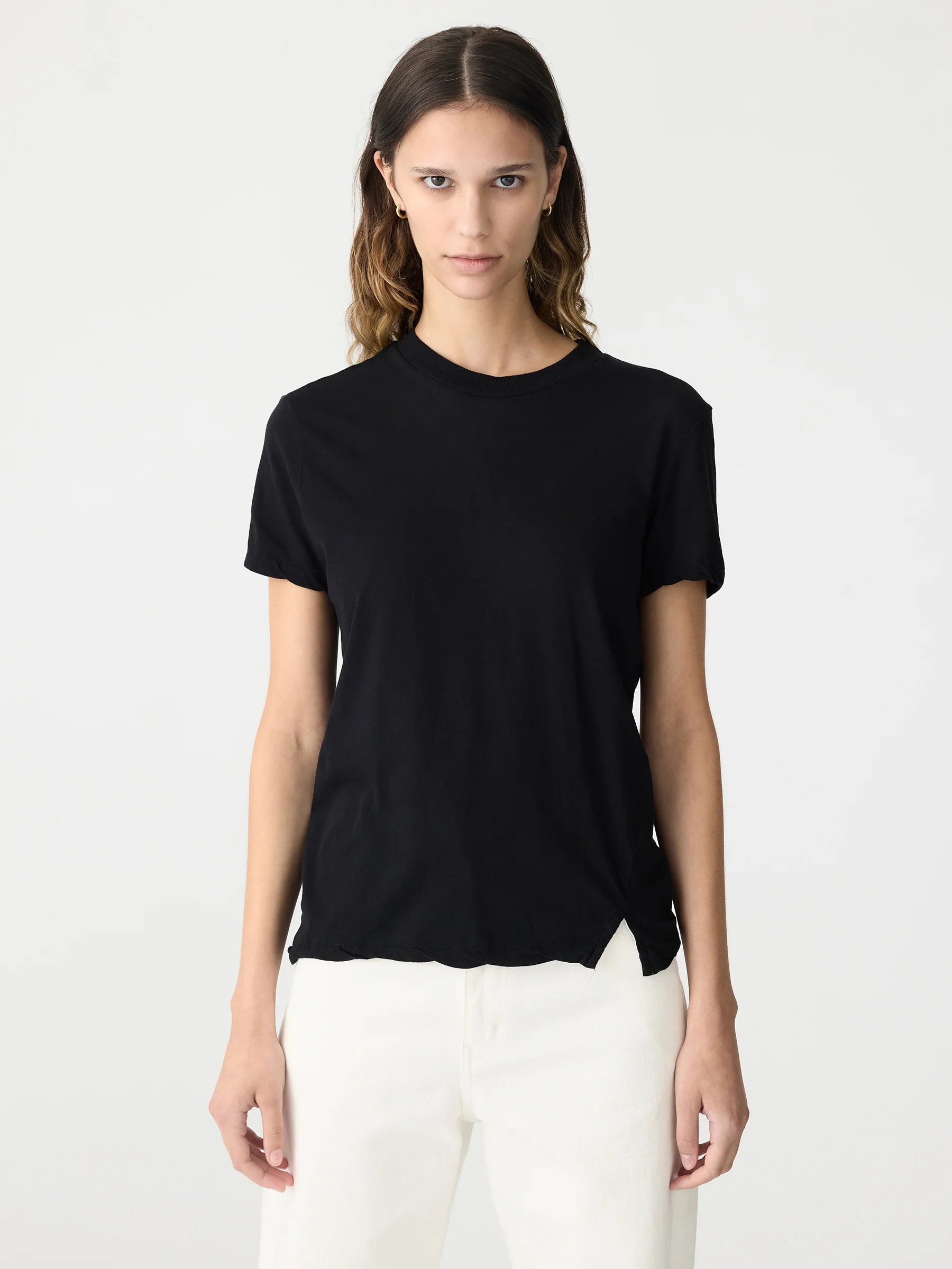 Bassike Classic Tshirt Black