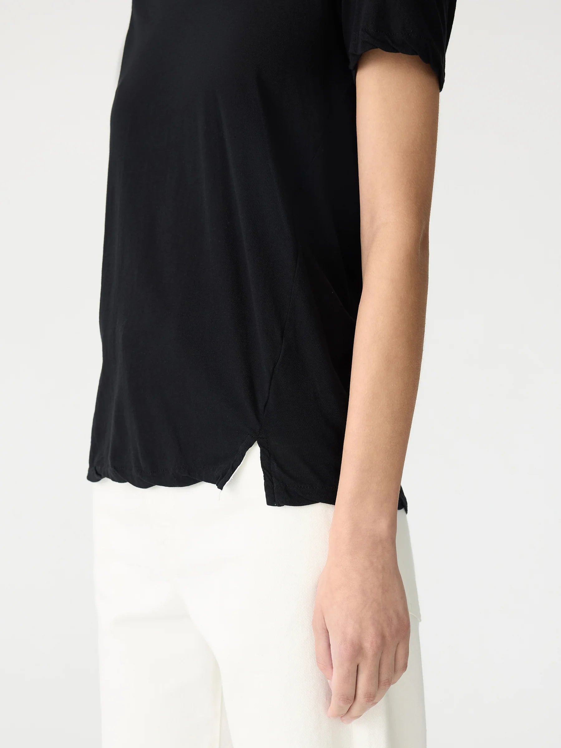 Bassike Classic Tshirt Black
