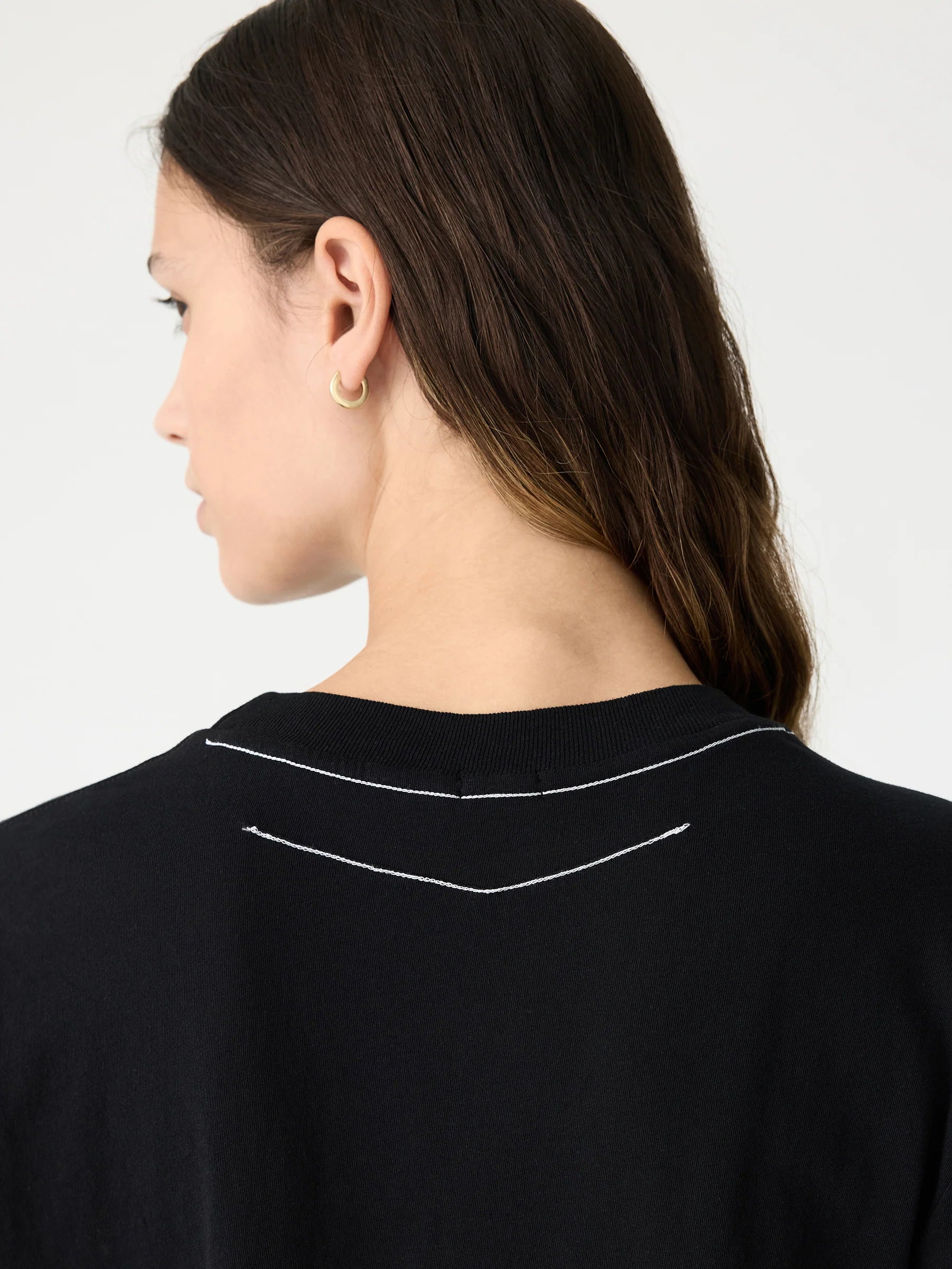 Bassike Classic Tshirt Black