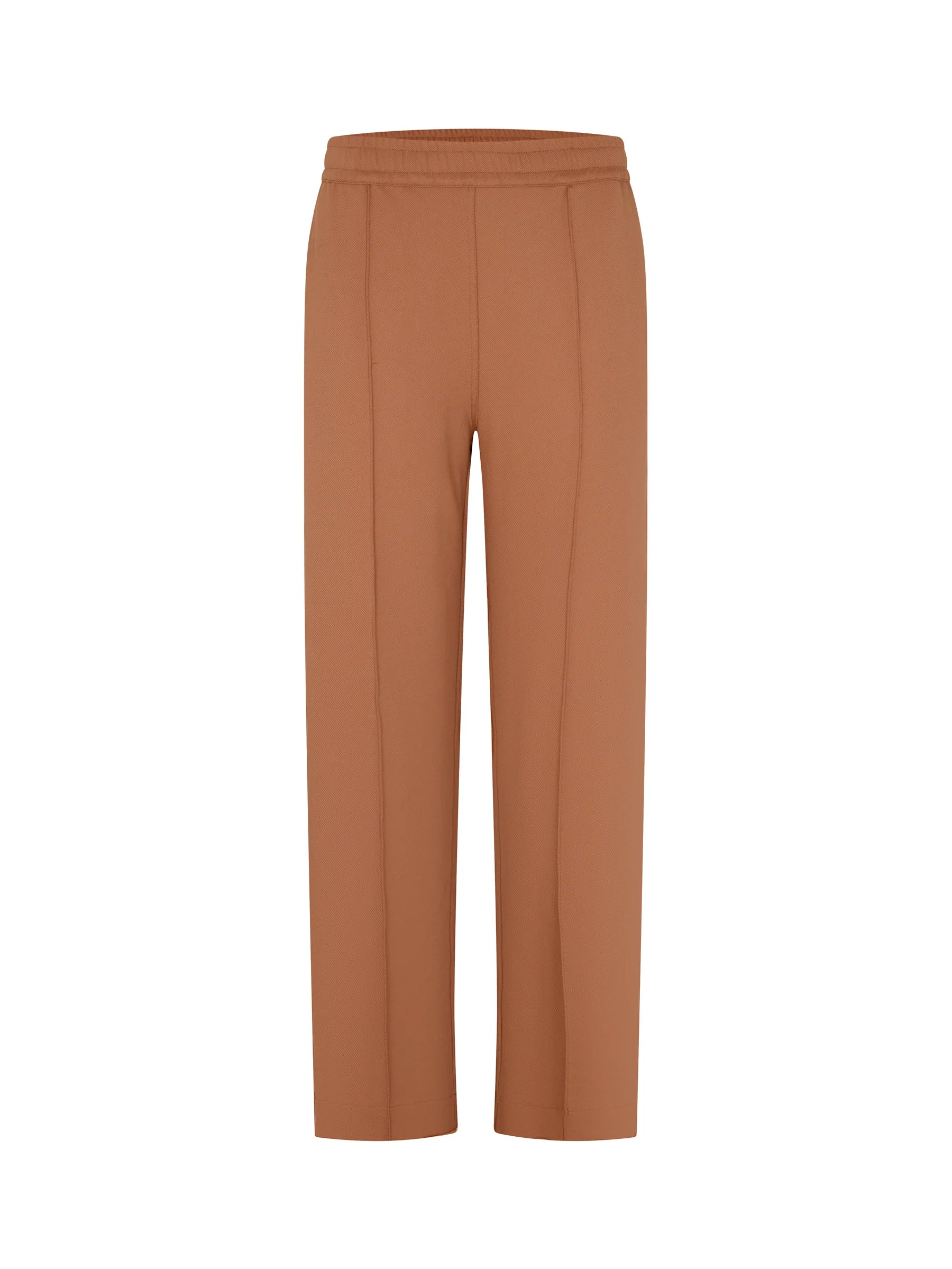 Bassike Twill Stripe Detail Pant Argan/White
