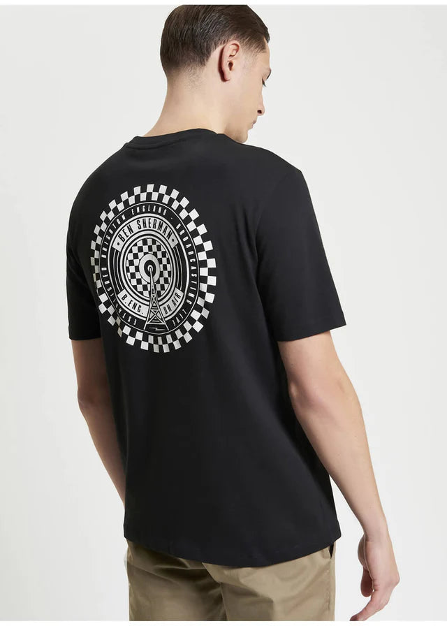 Ben Sherman T-shirt Radio Vibe Black