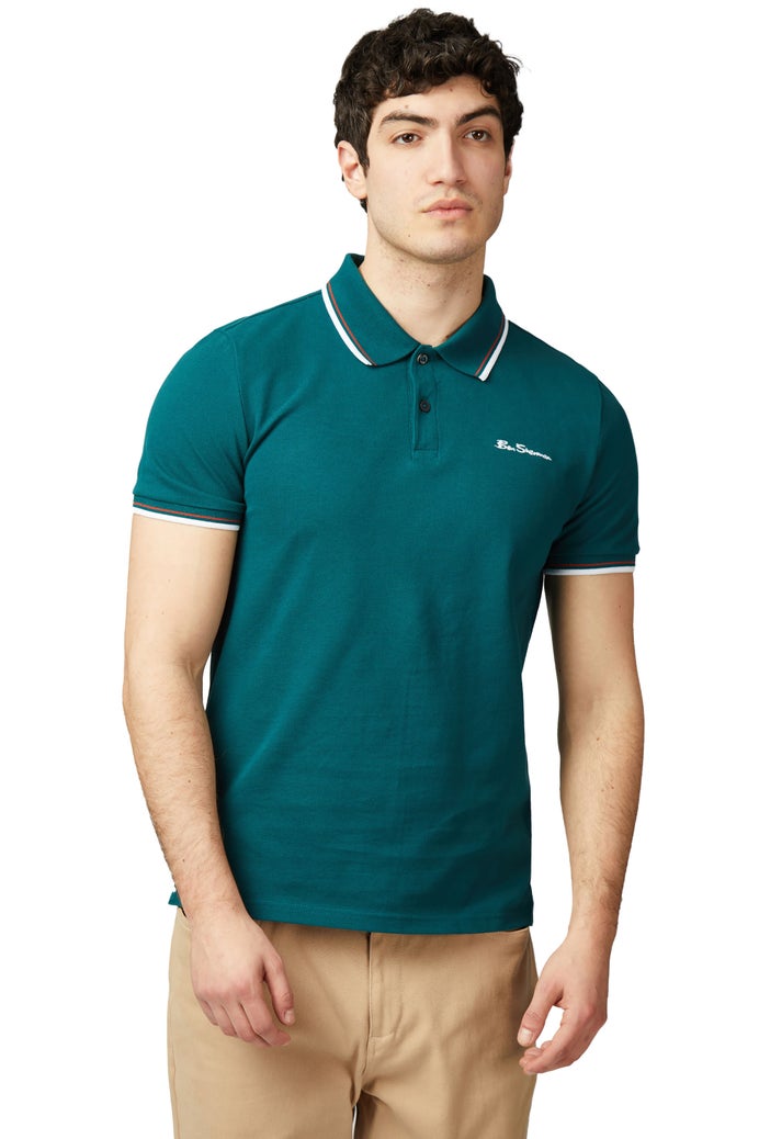 Ben Sherman Signature Pique Polo Jade