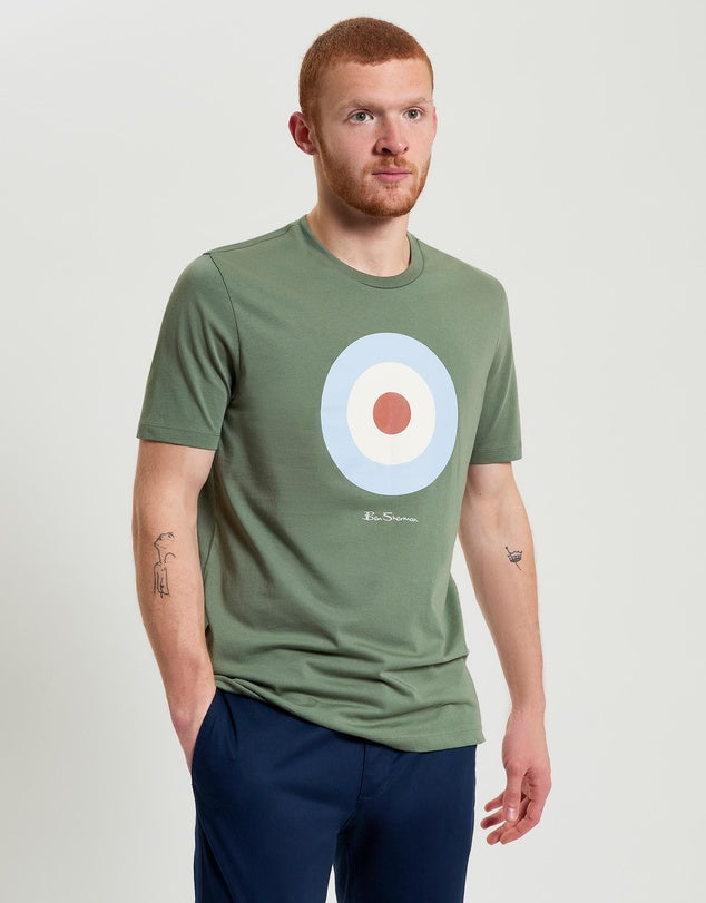 Ben Sherman Signature Target Tee Pale Khaki
