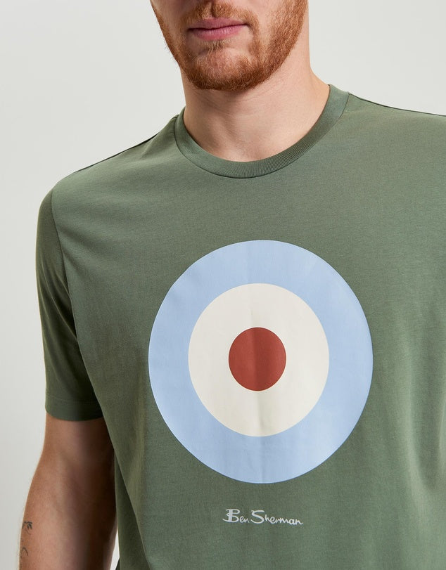 Ben Sherman Signature Target Tee Pale Khaki