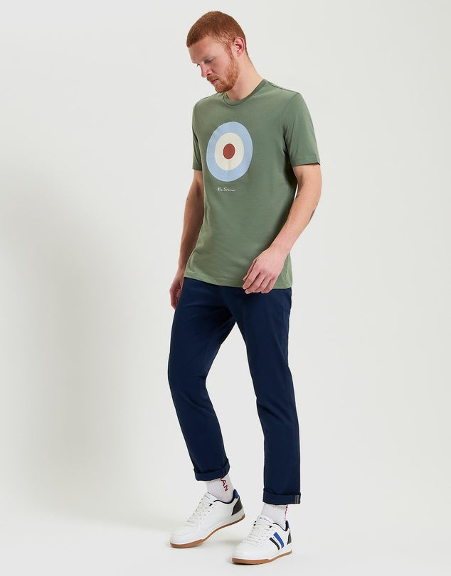 Ben Sherman Signature Target Tee Pale Khaki