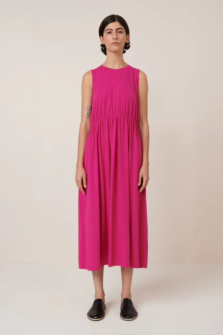 Kowtow Light Curve Dress Magenta