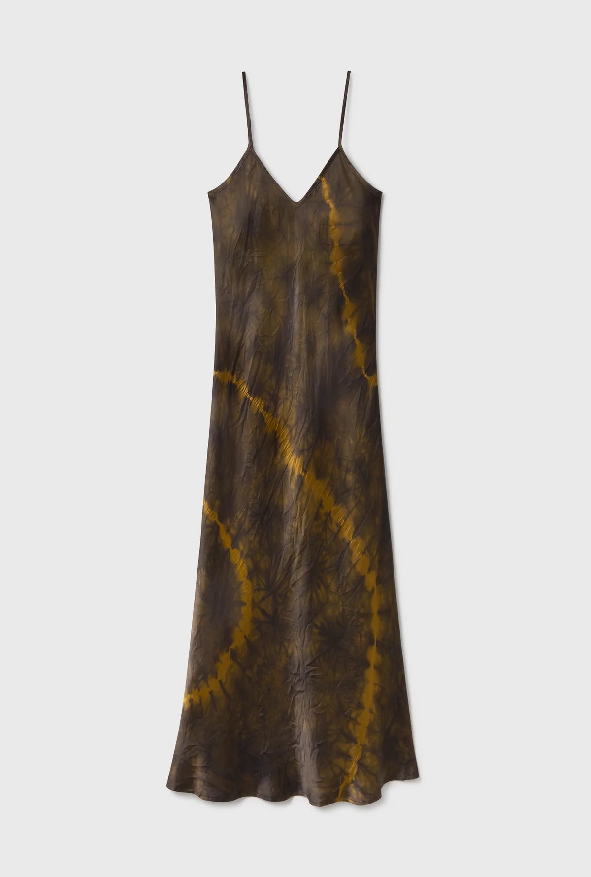 Silk Laundry 90s Slip Dress Tie Dye