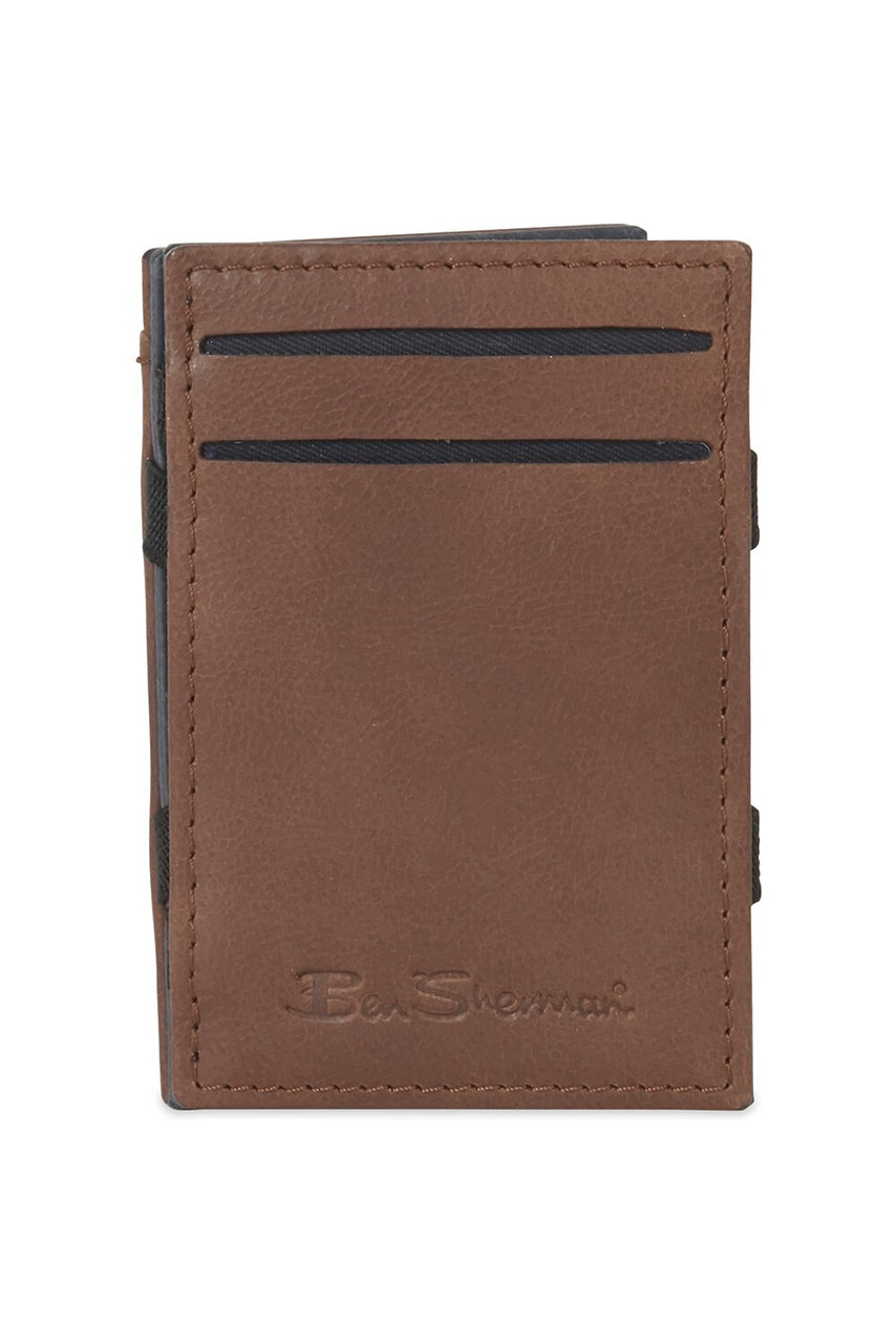 Ben Sherman Magic Leather Wallet Brown