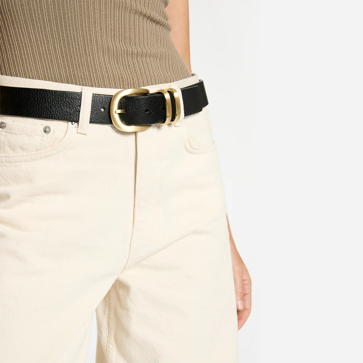 Status Anxiety Let it Be Belt Black/Gold