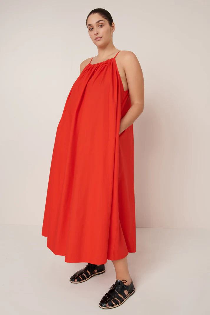 Kowtow Sway Dress Scarlet