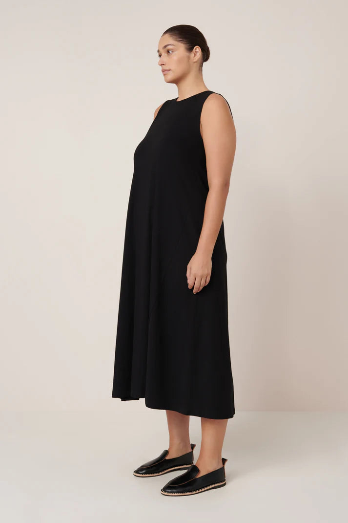 Kowtow Tank Swing Dress Black